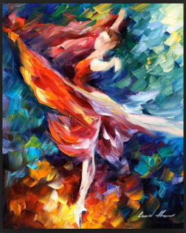 Flame Dance by Leonid Afremov